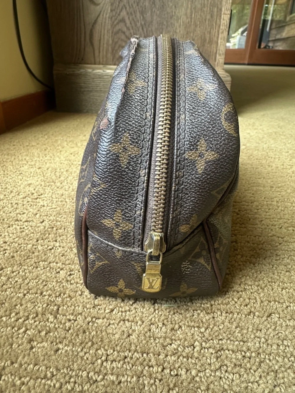 Louis Vuitton Monogram Canvas Toiletry Pouch - Brown/Gold Monogram